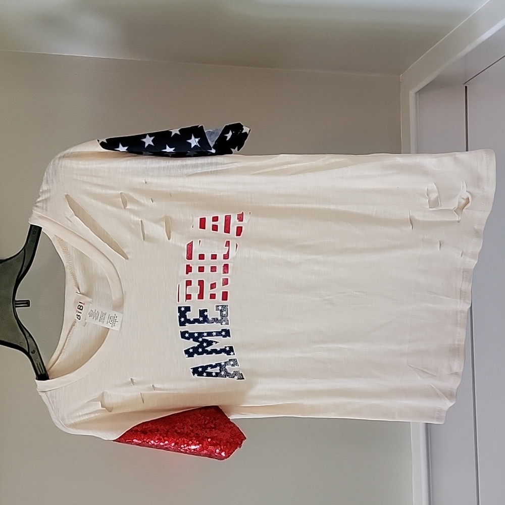 Bibi patriotic tee